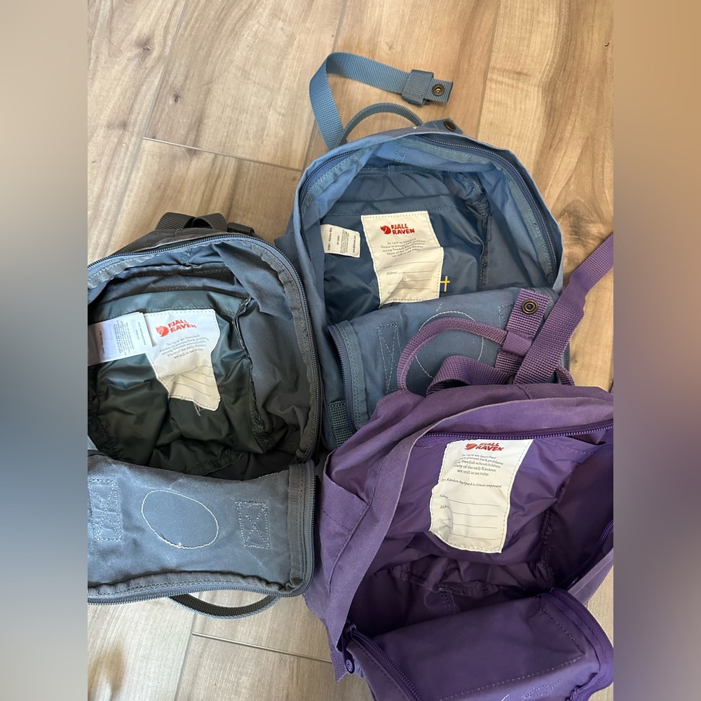 Fjallraven Kanken Mini - 2 Colors LEFT - 30$ EACH - Picture 4 of 8